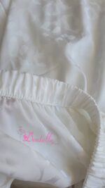 Pyjama satin 60157 Blanc – Image 4