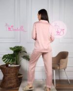 Pyjama satin 60157 Rose – Image 7