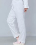 Pyjama satin 60157 Blanc – Image 6