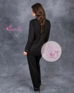 Pyjama satin 60057 Noir – Image 4