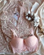 Pyjama HP367 rose léopard – Image 2