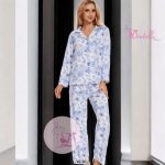 Pyjama HP363 bleu – Image 2