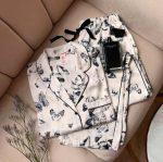 Pyjama satin HW10028 papillon