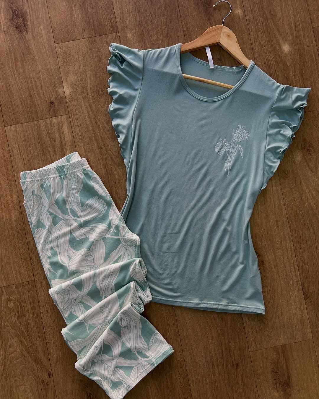473696854_513079225157638_5594146458932128024_n Pyjama Y1578 Vert clair – Image 1