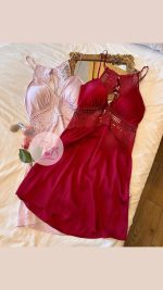 Nuisette satin HW10014 – Image 2