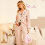 Pyjama satin HP377 Rose