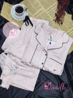 Pyjama satin HP377 Rose