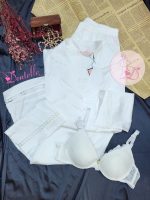 Pyjama satin HP378 Blanc