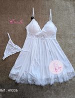 Nuisette H9336-2 blanc