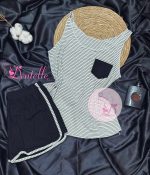 Pyjashort Y6060 Noir