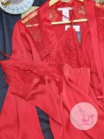 Déshabillé satin HP369 Rouge – Image 2