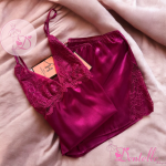 Pyjashort HW10019 Aubergine