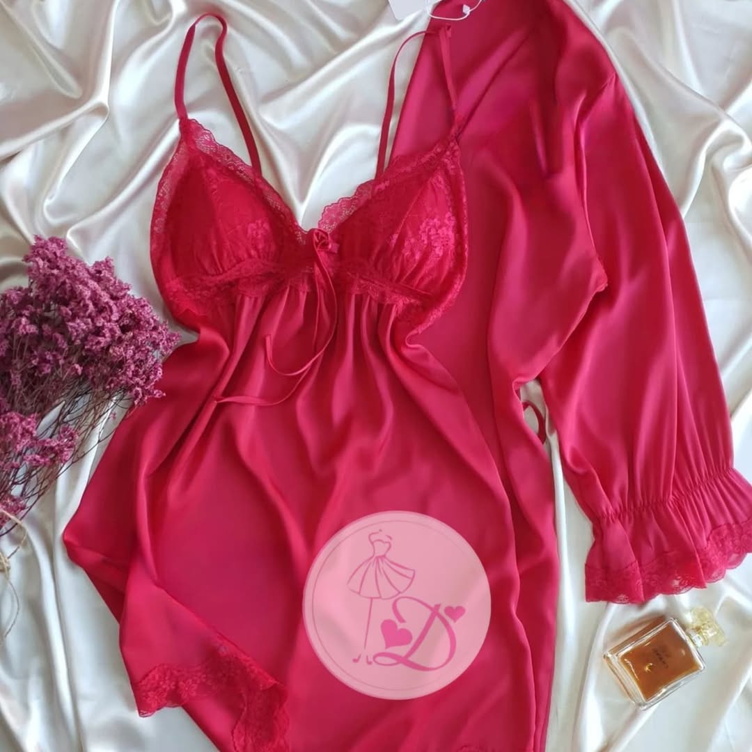 SnapInsta_to_469599265_1663815624243787_1872251243706377310_n Déshabillé satin 60183 Rouge