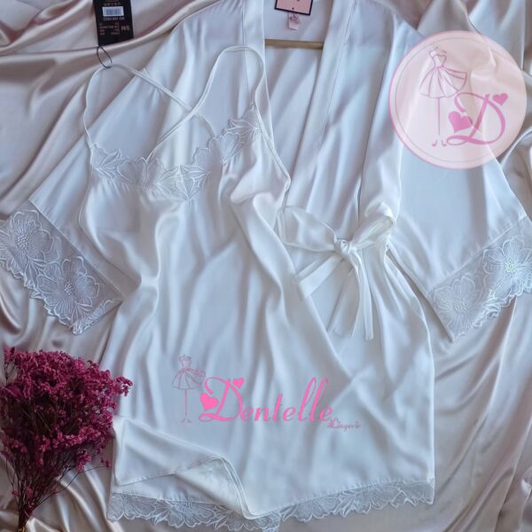 Déshabillé HW10022 Blanc