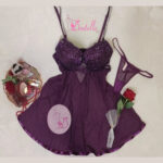 Nuisette HL9347 Mauve