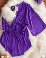 Déshabillé HW10020-1 Mauve