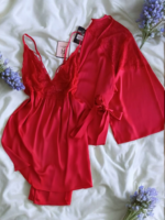 Déshabillé HW10020-1 Rouge
