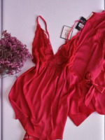 Déshabillé HW10020-1 Rouge – Image 2