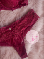 Deux pièces HS20114C Aubergine – Image 3