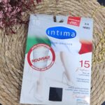 Bas jarretelle brillante