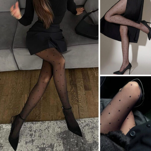 Bas culotte point 15D noir 60180-4