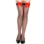 bas jarretelle résille 8805