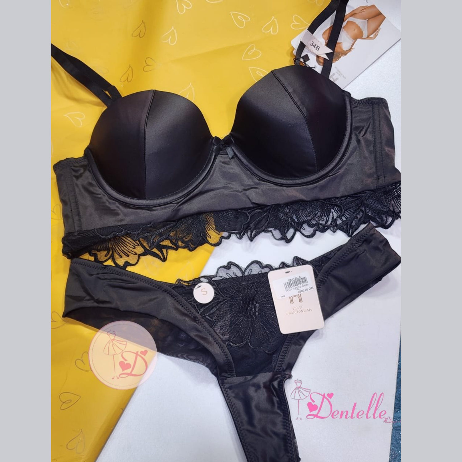 08 Deux pièces H20079 Noir