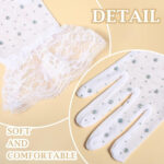 Gants tulle dentelle perlée – Image 4