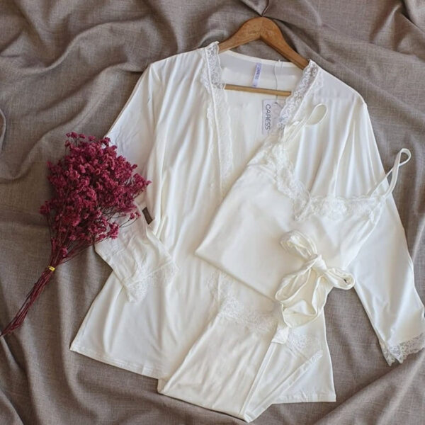 Pyjama 3pcs 1617 Blanc