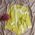 Pyjama 3pcs 1617 Vert pistache