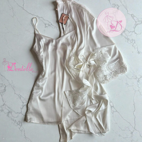 Déshabillé HW1011 Blanc