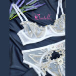 Ensemble porte jarretelle 68015 Blanc