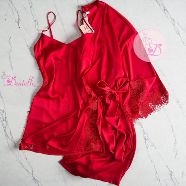 Déshabillé HW1011 Rouge