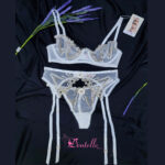Ensemble porte jarretelle 68015 Blanc – Image 3