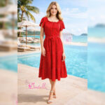 Robe 8831 Rouge