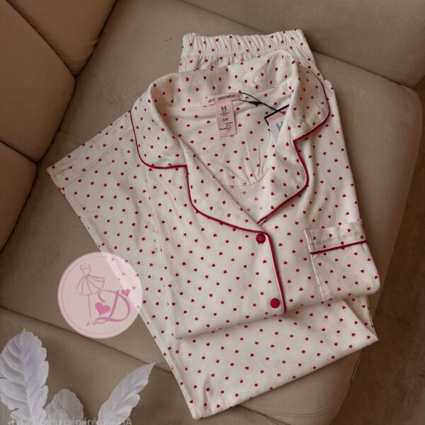 Pyjama 8-327 Petit coeur