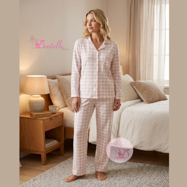 Pyjama 8-327 à carreaux