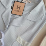 Pyjama HW1058 Bleu pastel – Image 2