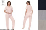 Pyjama HW1058 Bleu pastel – Image 3