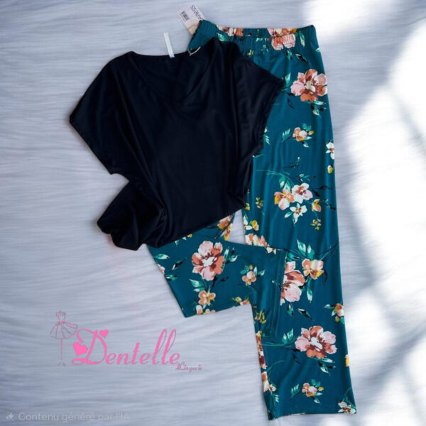 Pyjama Y1785 Noir