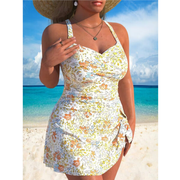 Maillot robe 35013 Jaune