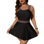 Maillot robe 35025 Noir – Image 2