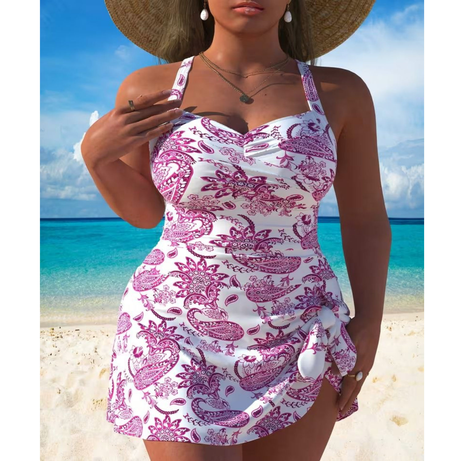 1 Maillot robe 35049