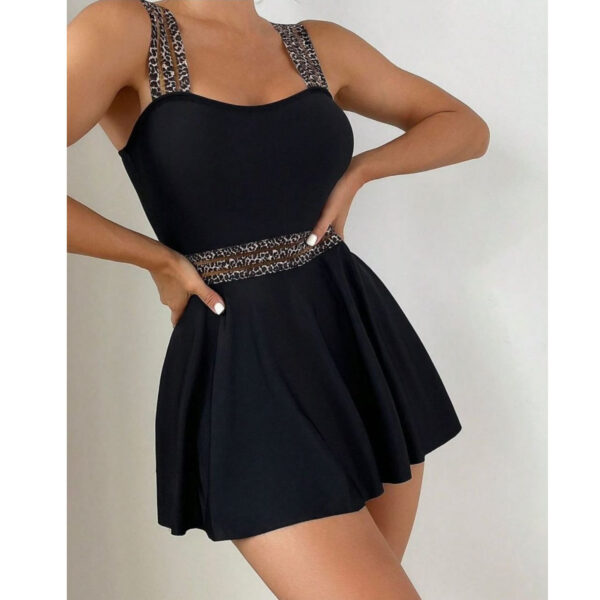 Maillot robe 35025 Noir