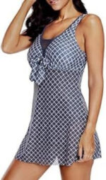 Maillot robe 35021 Gris – Image 3