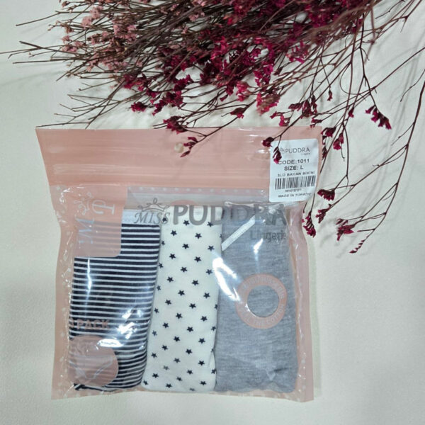 Culotte pack 3pcs 3001