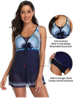 Maillot robe 35021 Bleu – Image 5