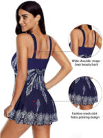 Maillot robe 35021 Bleu nuit – Image 5