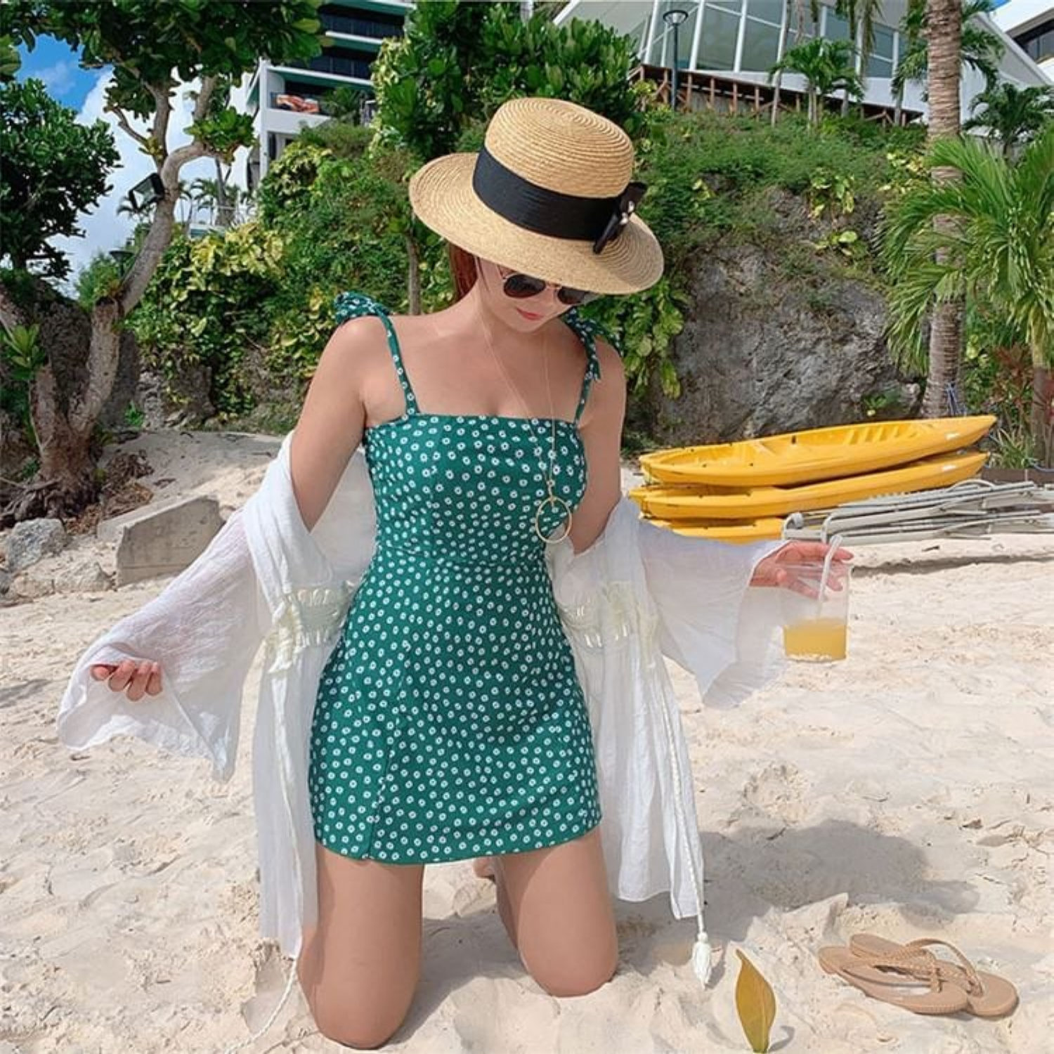 6 Maillot robe 35048