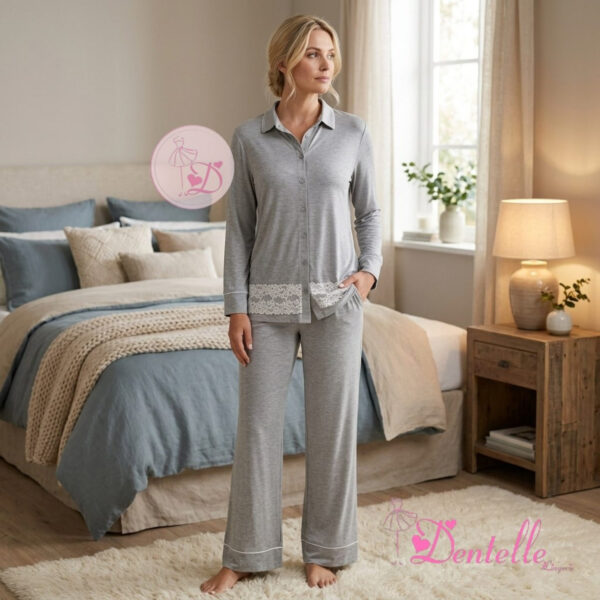 Pyjama HW1056 Gris